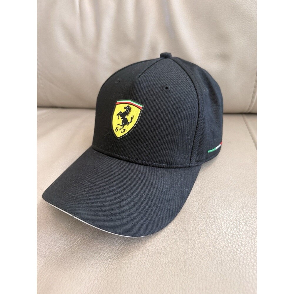 Scuderia Ferrari Classic F1 Driver's Hat baseball Cap Unisex Black Official EUC